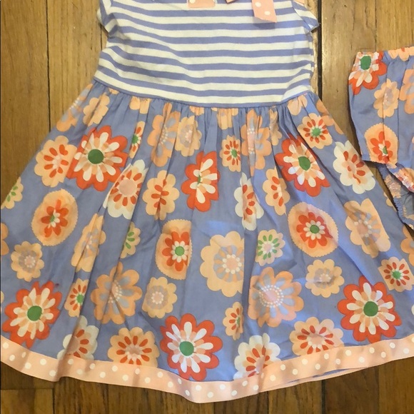 Bonnie Baby Spring Dress and Bloomers Size 24 M - Picture 4 of 4